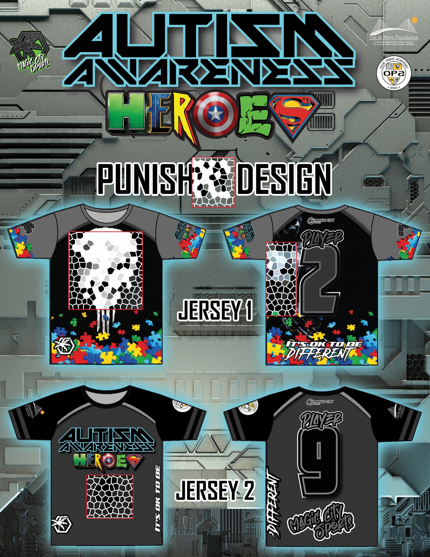 Autism Heroes - Design 17 (PNH)