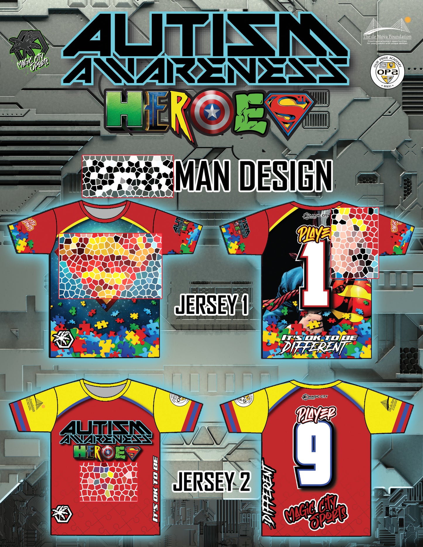 Autism Heroes - Design 22 (SUP)