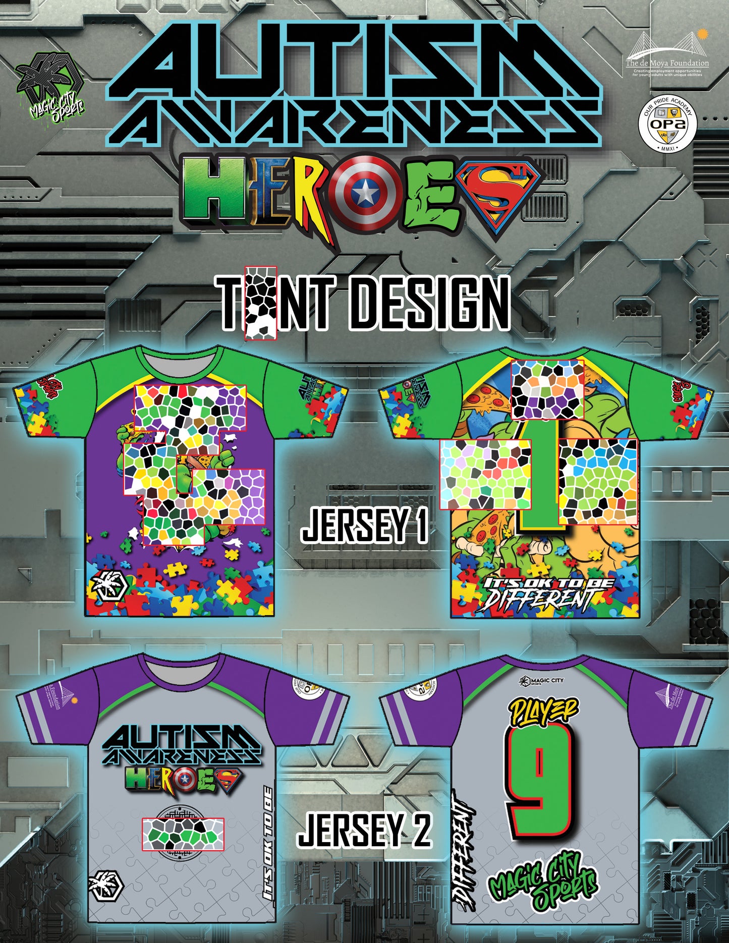 Autism Heroes - Design 26 (TMT)