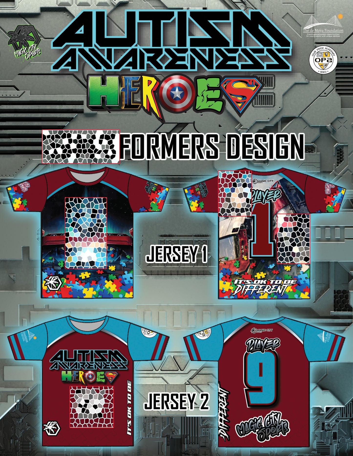 Autism Heroes - Design 27 (TRN)