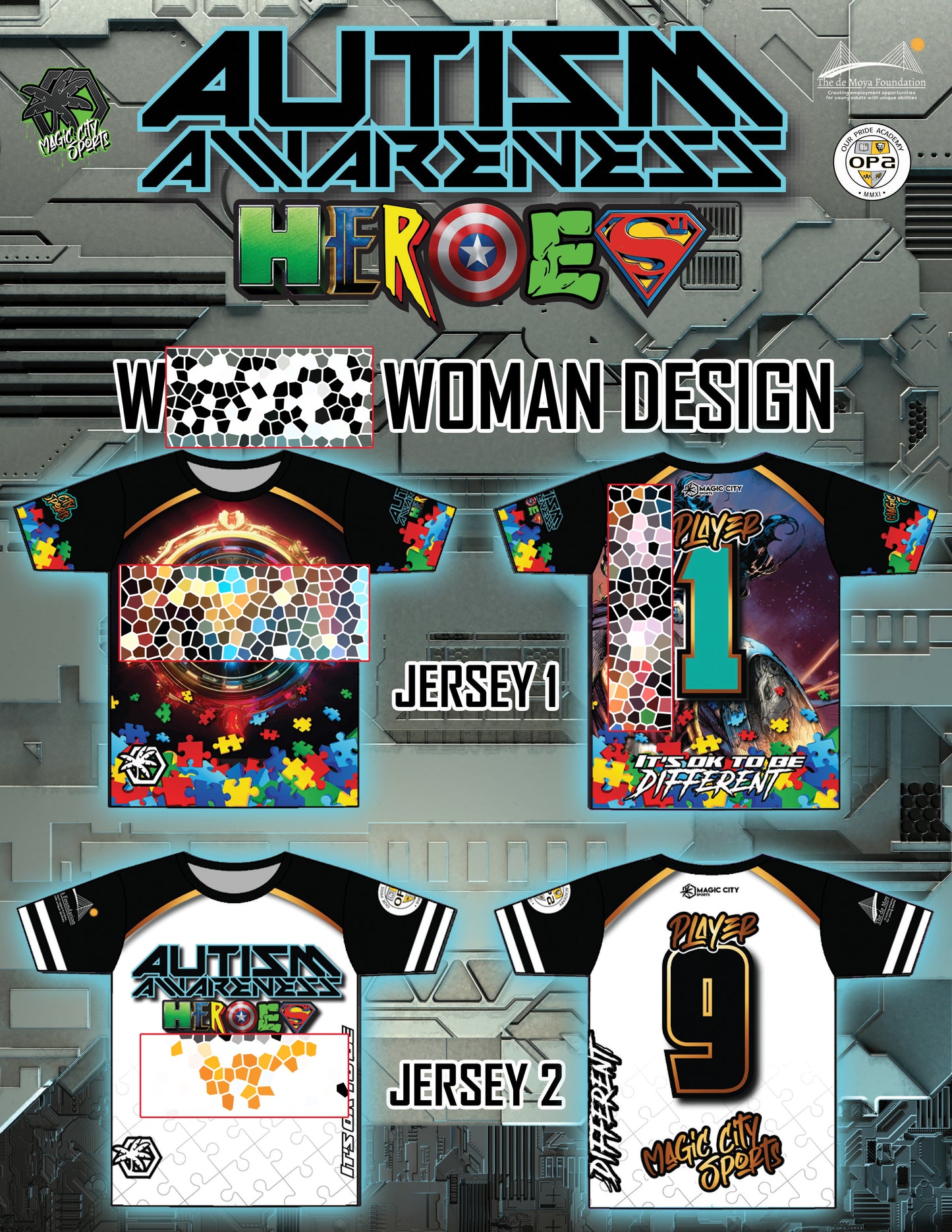 Autism Heroes - Design 30 (WWM)