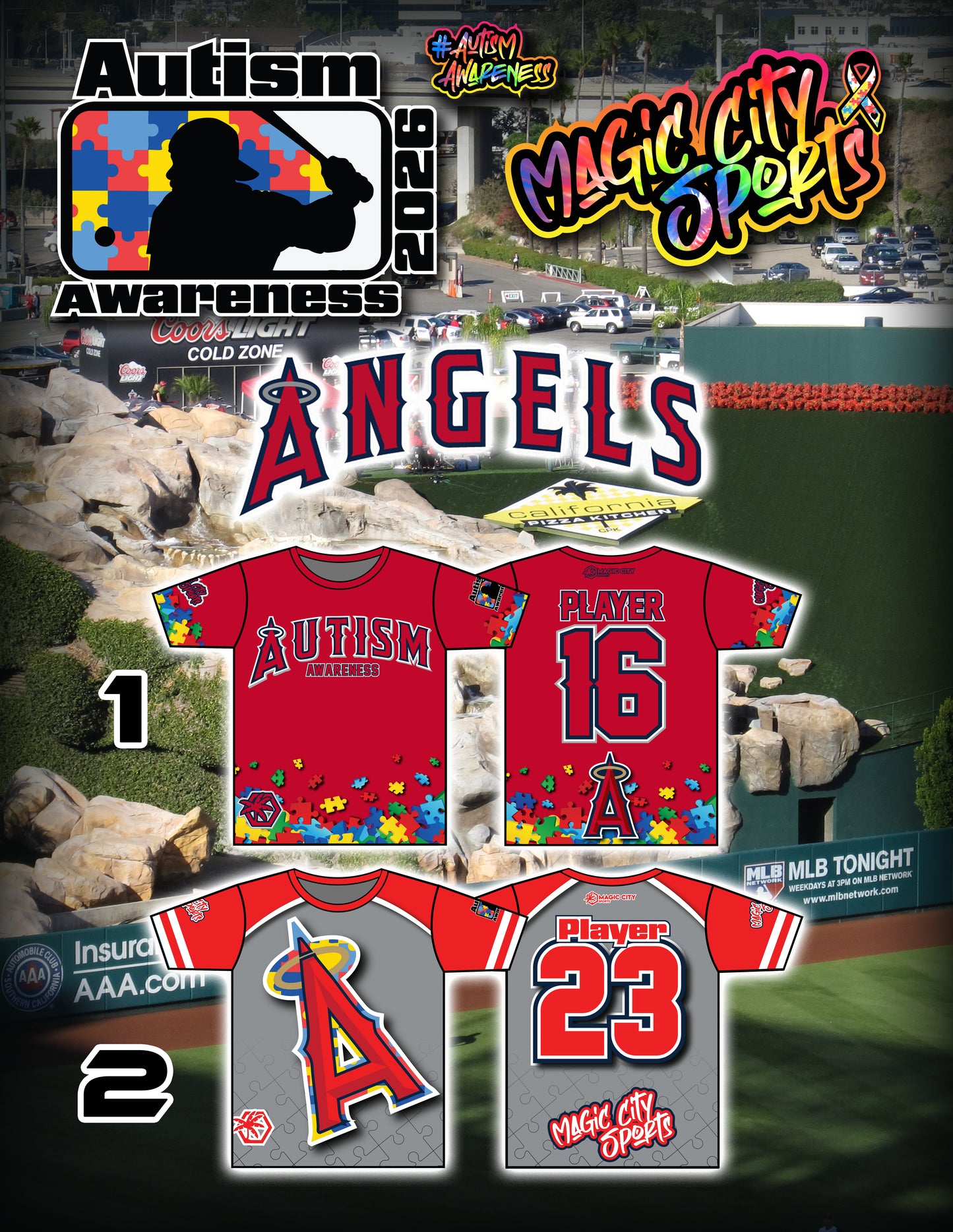 Autism Awareness 2026 - Team 24 - LOS ANGELES (AL)