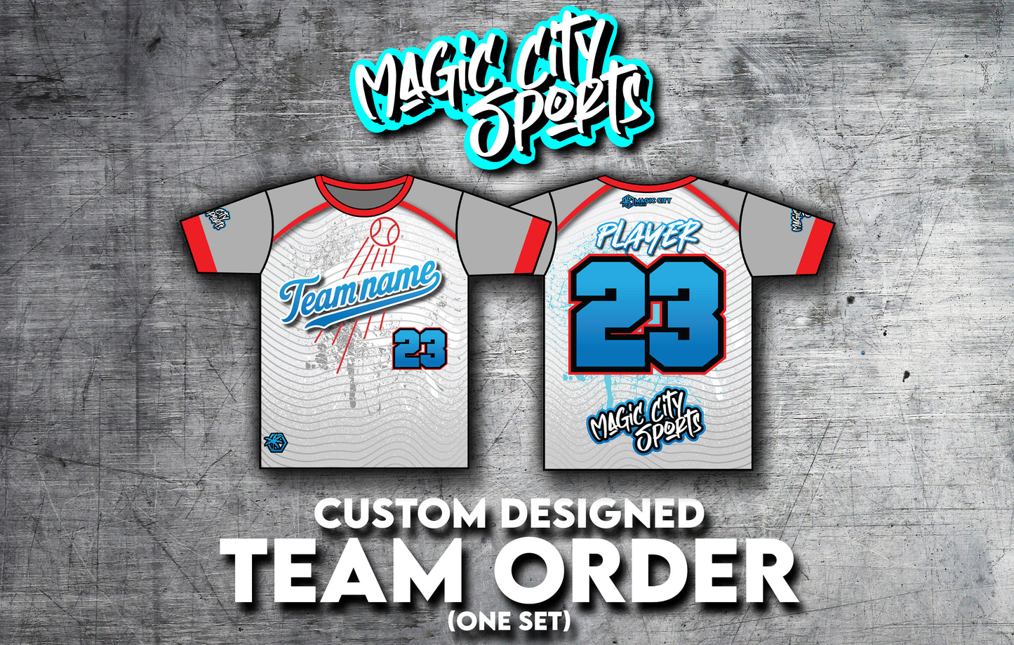 Custom Designed TEAM ORDER (1 Set)