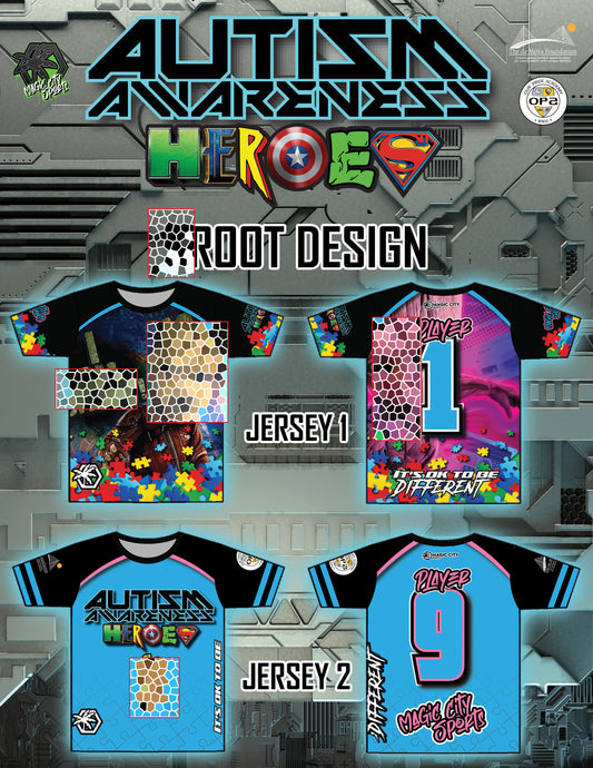 Autism Heroes - Design 12 (GRT)