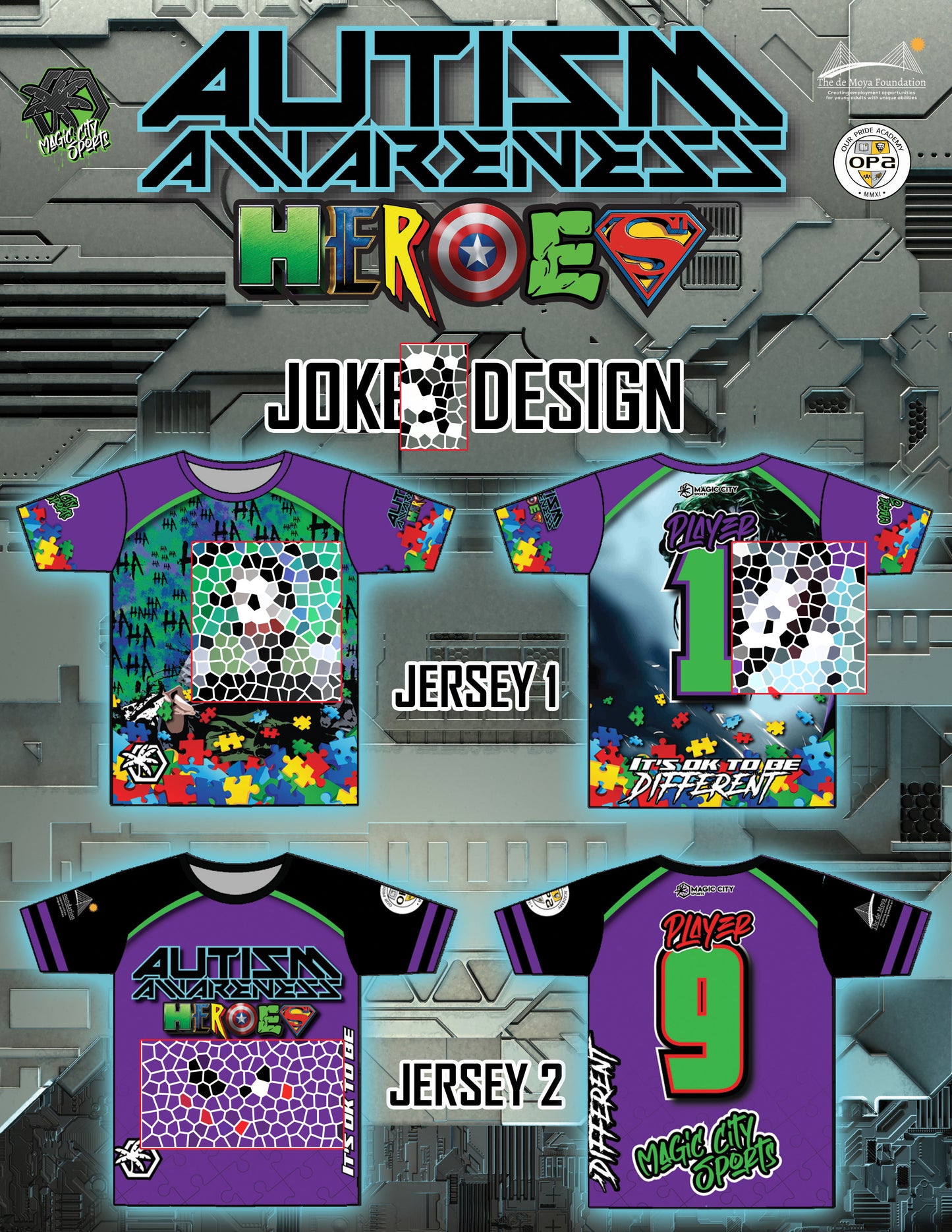 Autism Heroes - Design 15 (JKR)