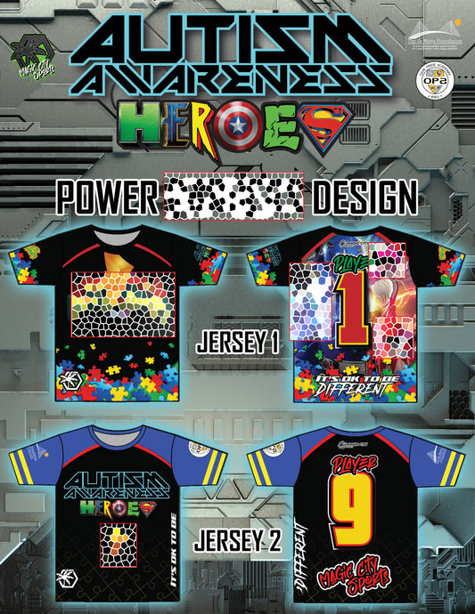 Autism Heroes - Design 16 (PWR)