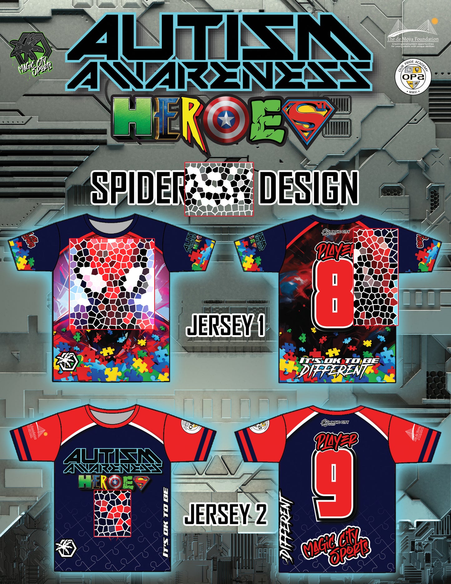 Autism Heroes - Design 18 (SPD)