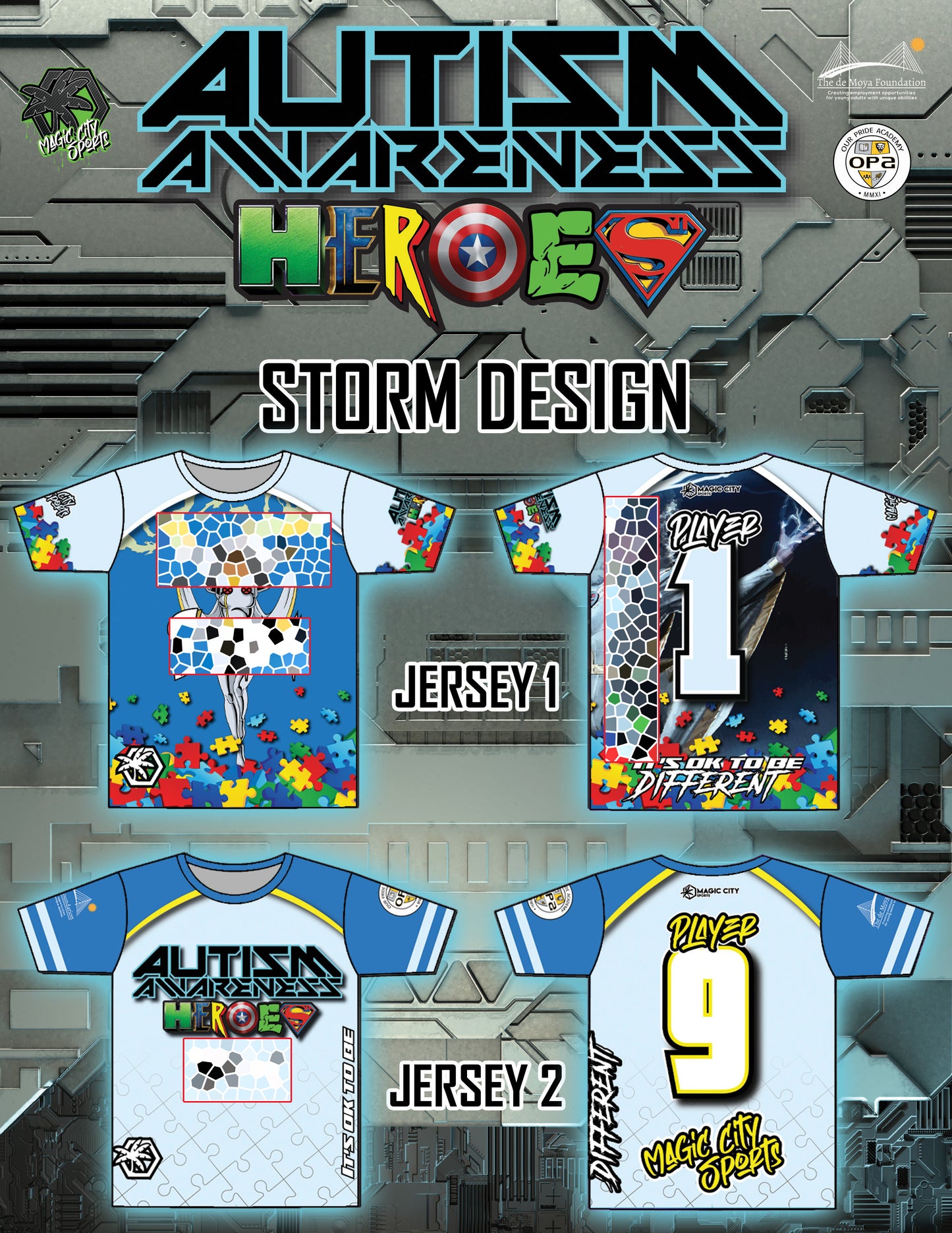 Autism Heroes - Design 19 (STM)