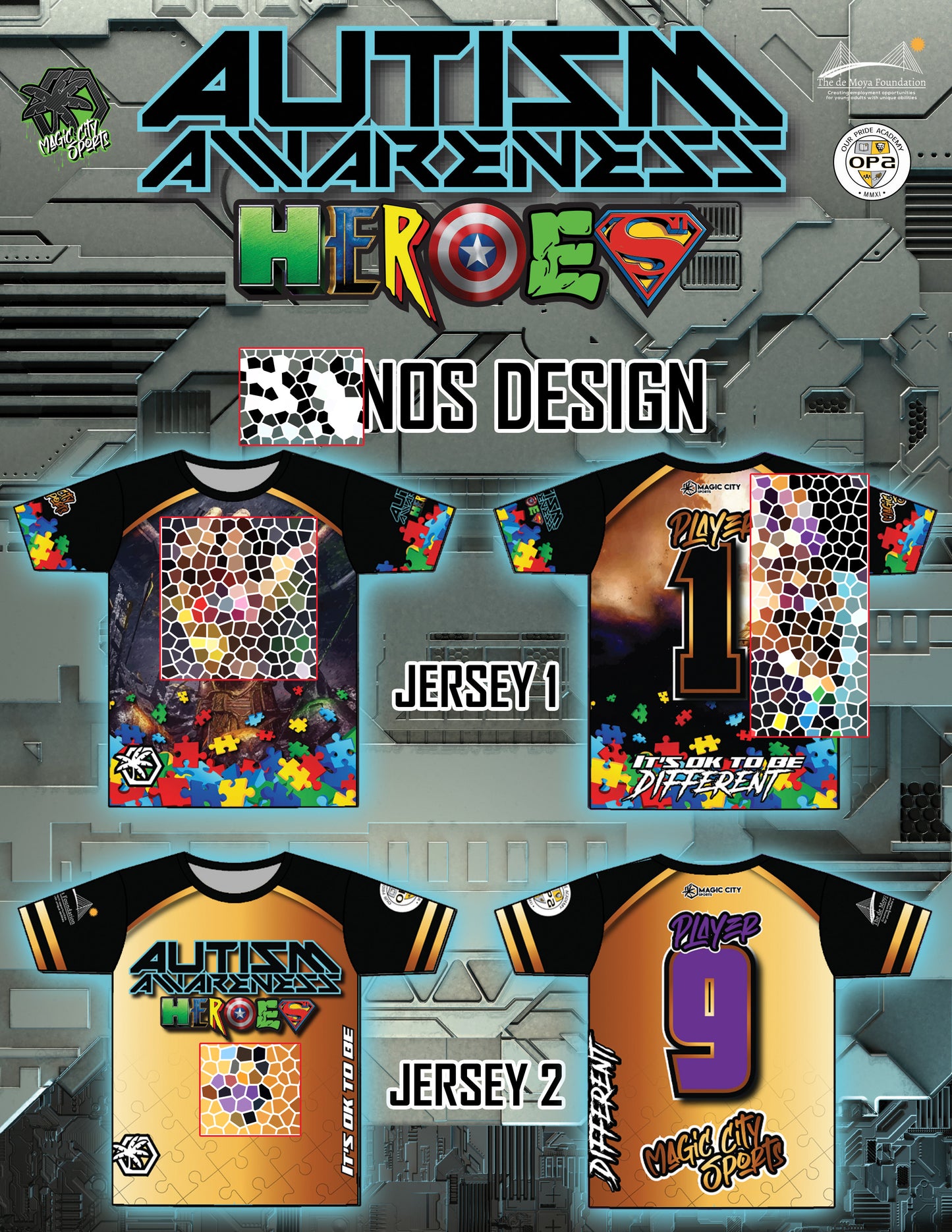 Autism Heroes - Design 23 (THN)