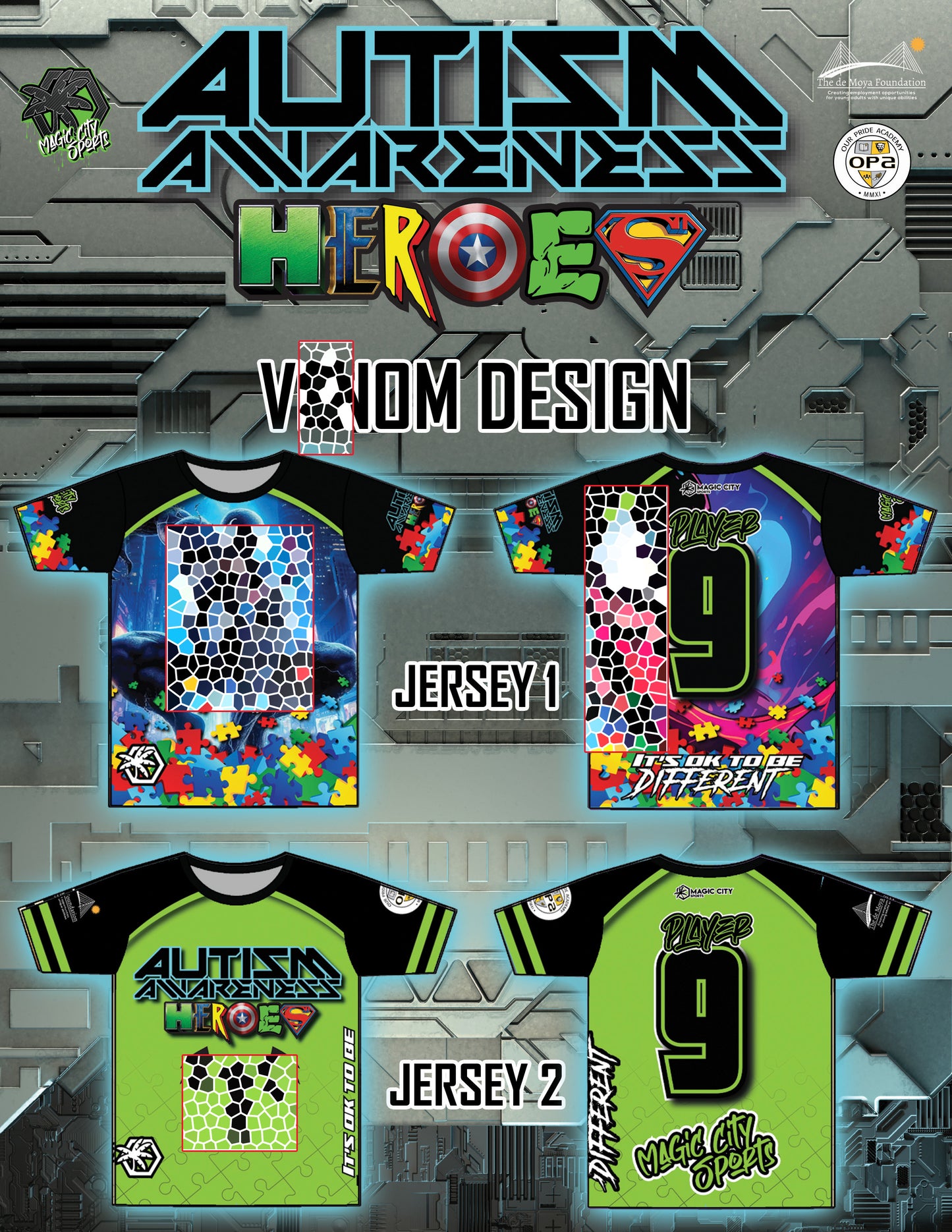 Autism Heroes - Design 28 (VNM)