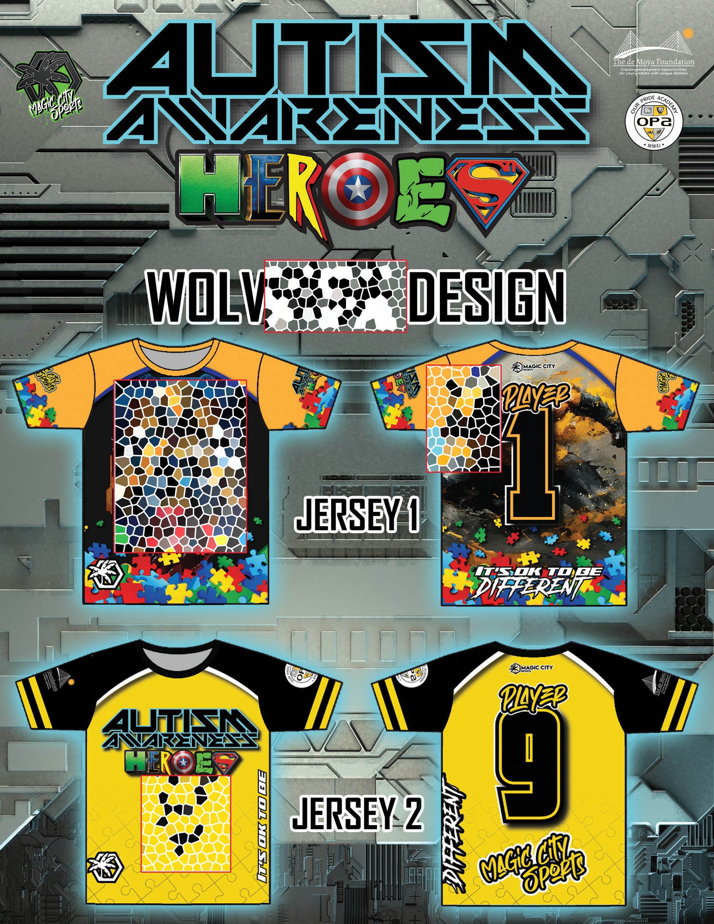 Autism Heroes - Design 29 (WVR)