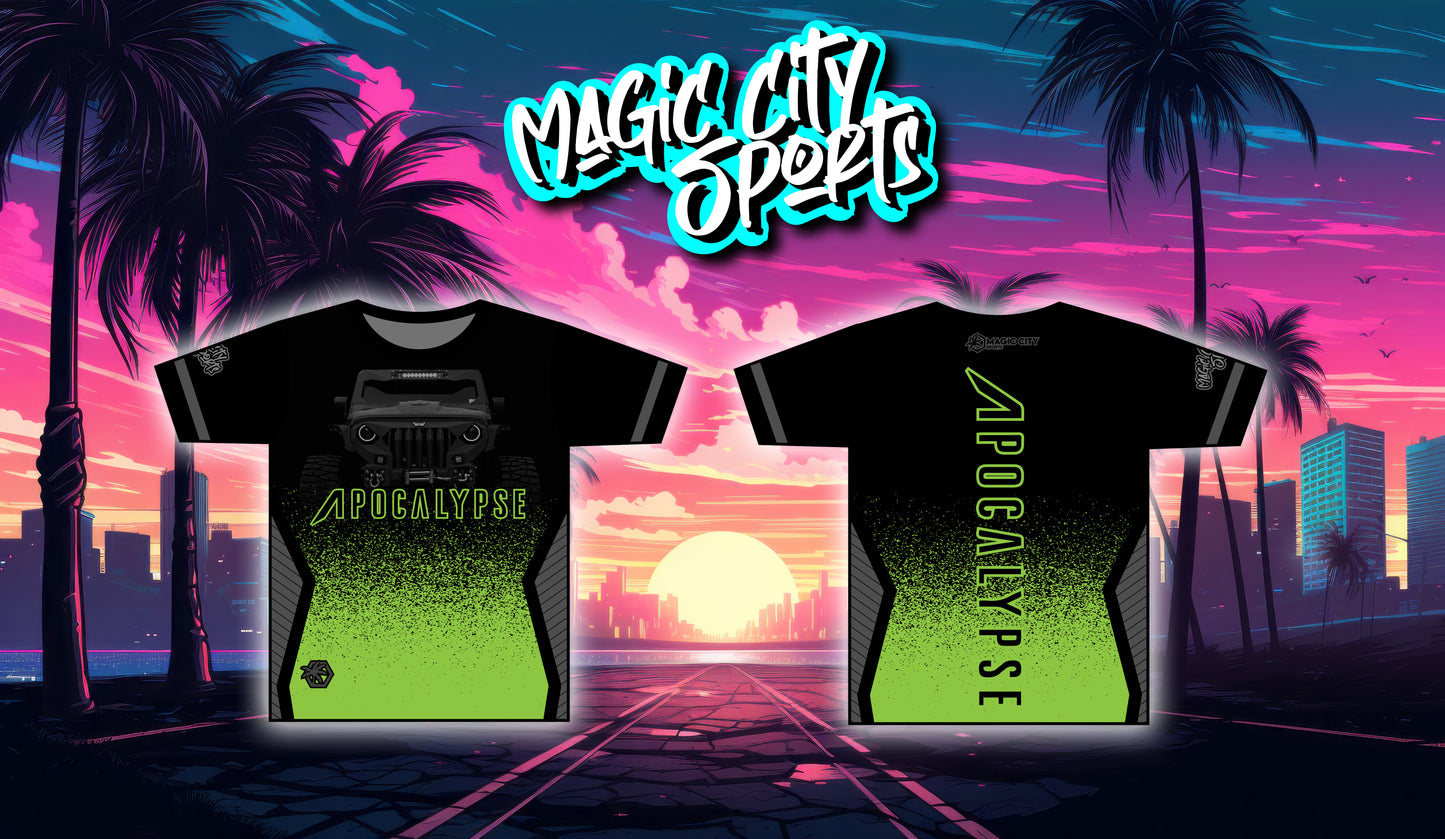 Apocalypse- Fade (NEON GREEN)