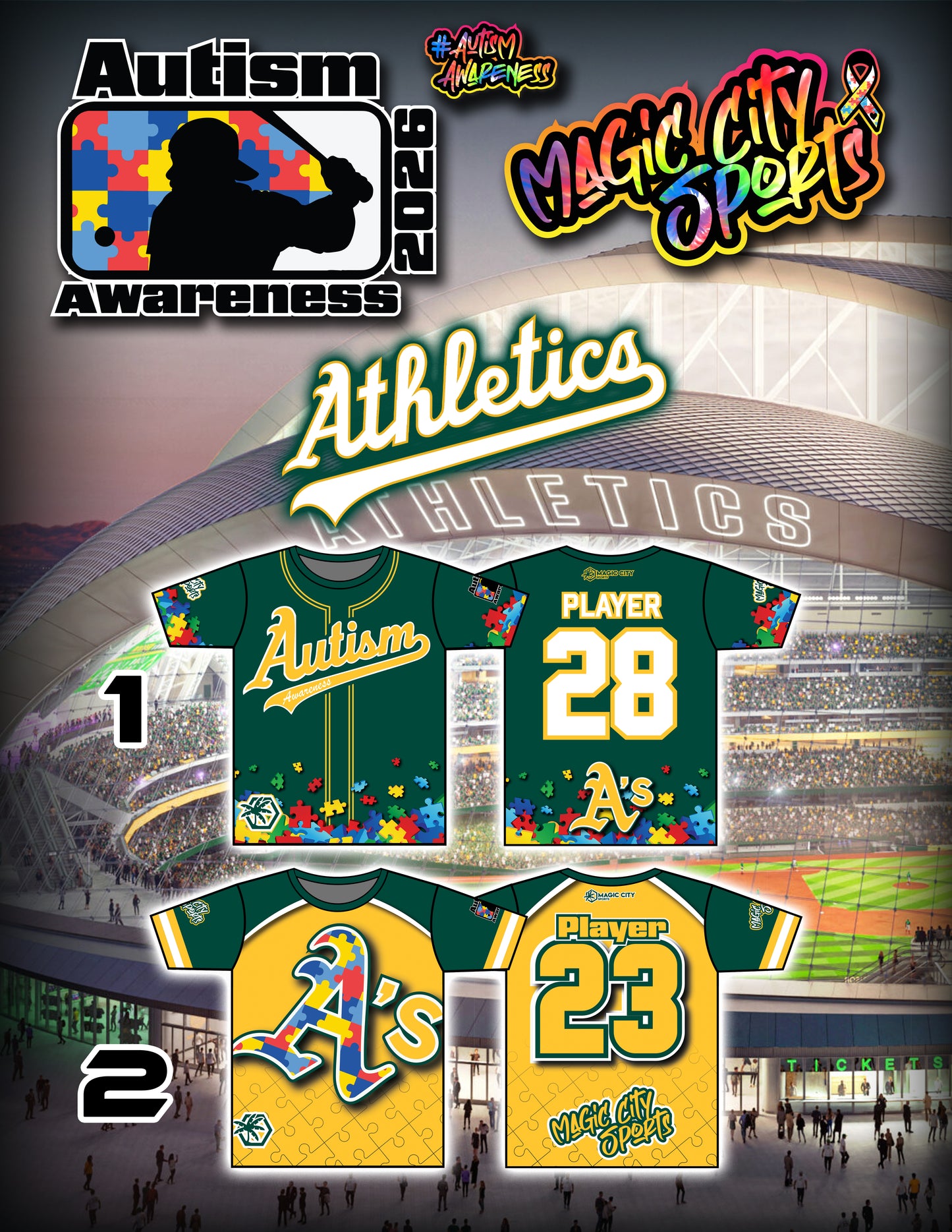 Autism Awareness 2026 - Team 16 - OAKLAND/VEGAS