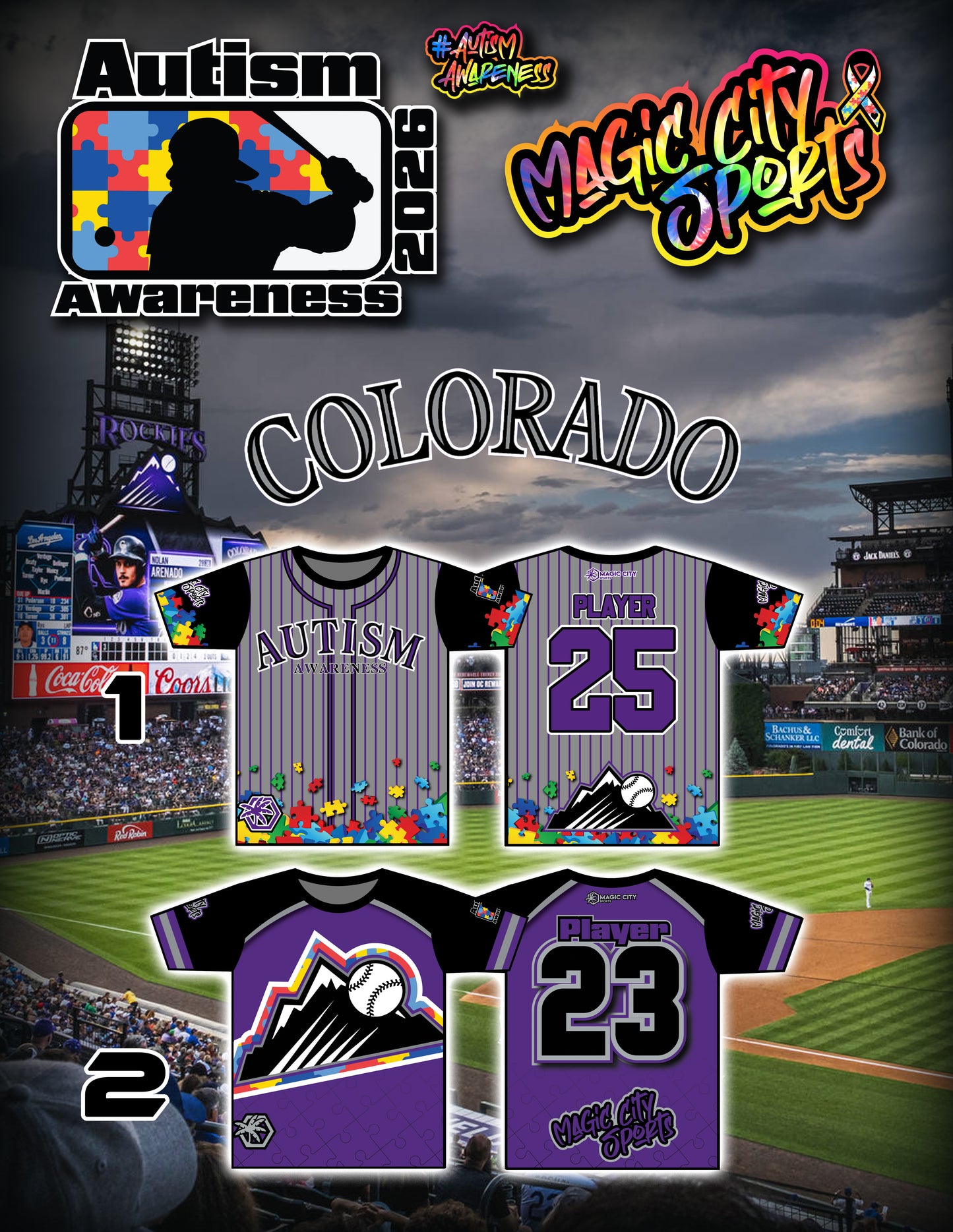 Autism Awareness 2026 - Team 6 - COLORADO