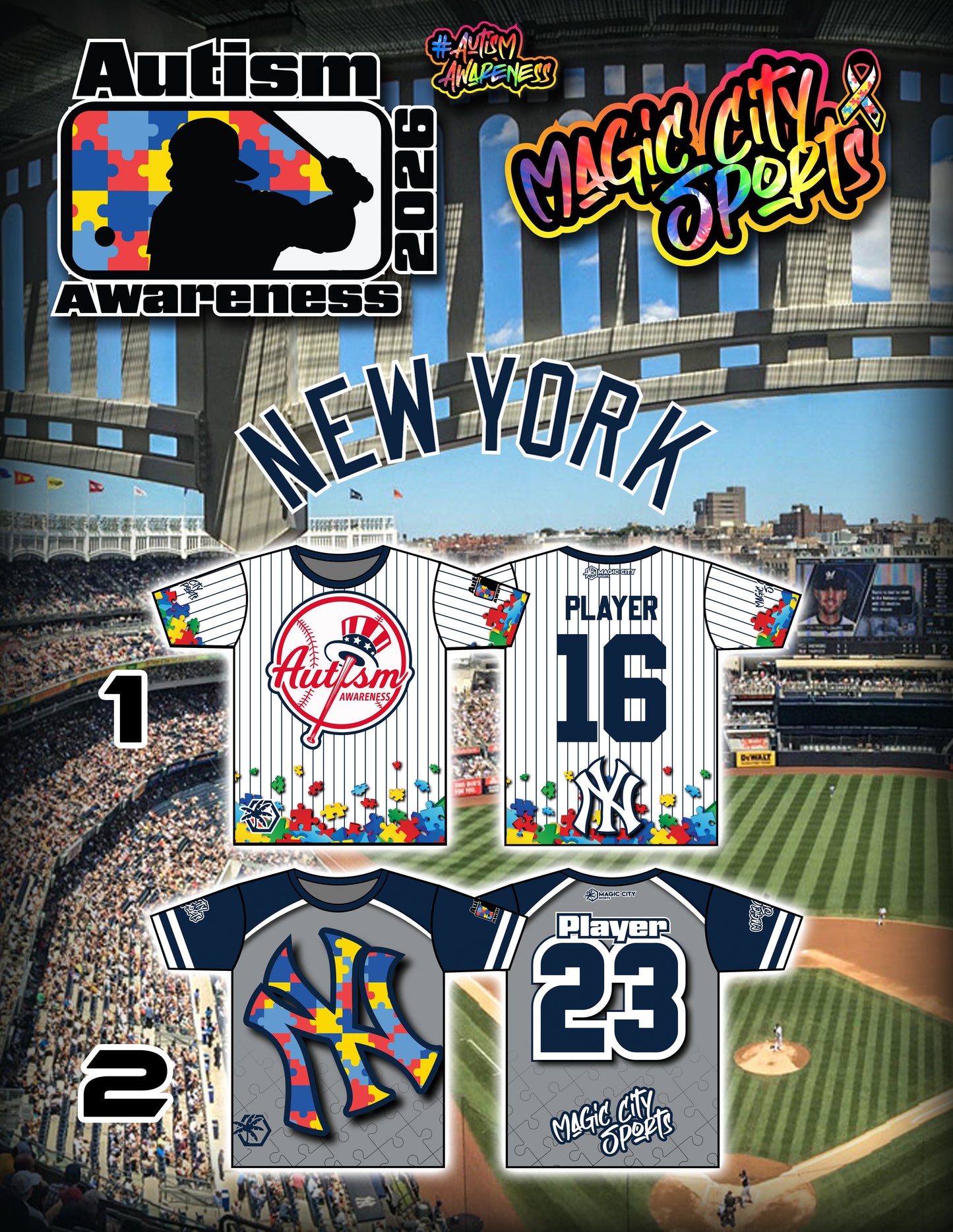 Autism Awareness 2026 - Team 26 - NEW YORK (AL)